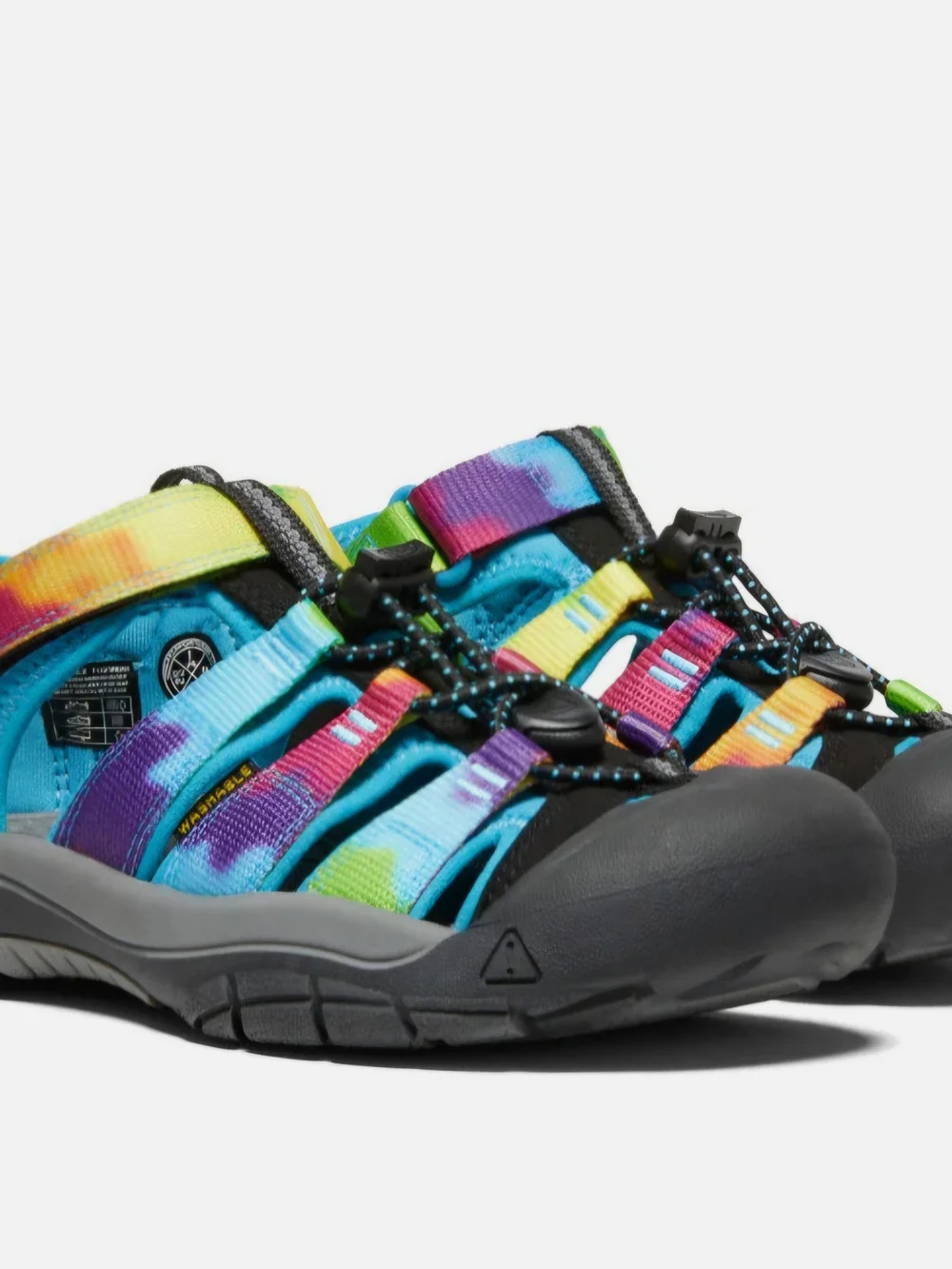 KEEN Kids' Newport H2 Multicolor Closed-Toe Sandals - Rainbow